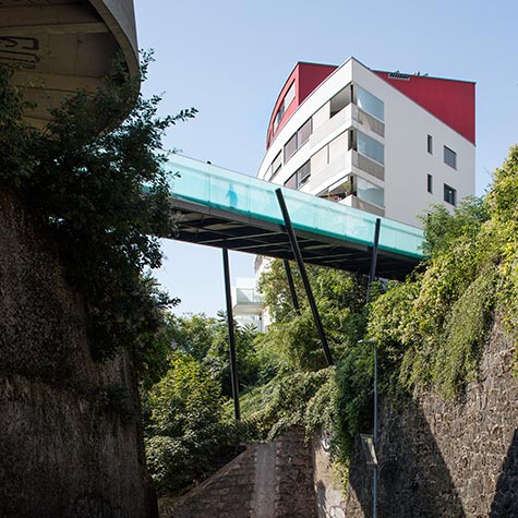 passerelle du millénaire crêt-taconnet