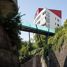 passerelle du millénaire crêt-taconnet